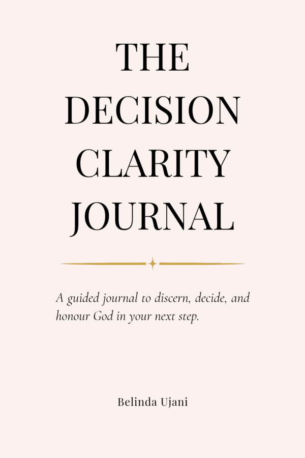 The Decision Clarity Journal cover page